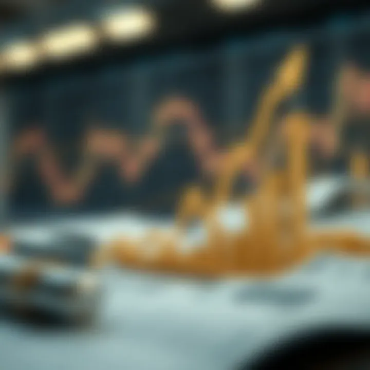 Conceptual illustration of financial growth representing Bill Lipschutz's trading success