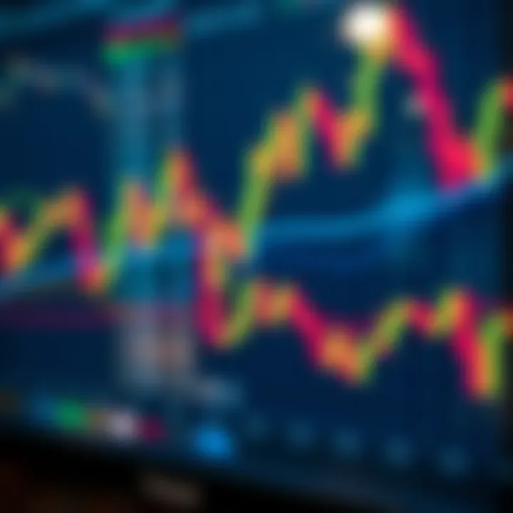 Chart displaying forex market trends symbolizing strategic currency trading