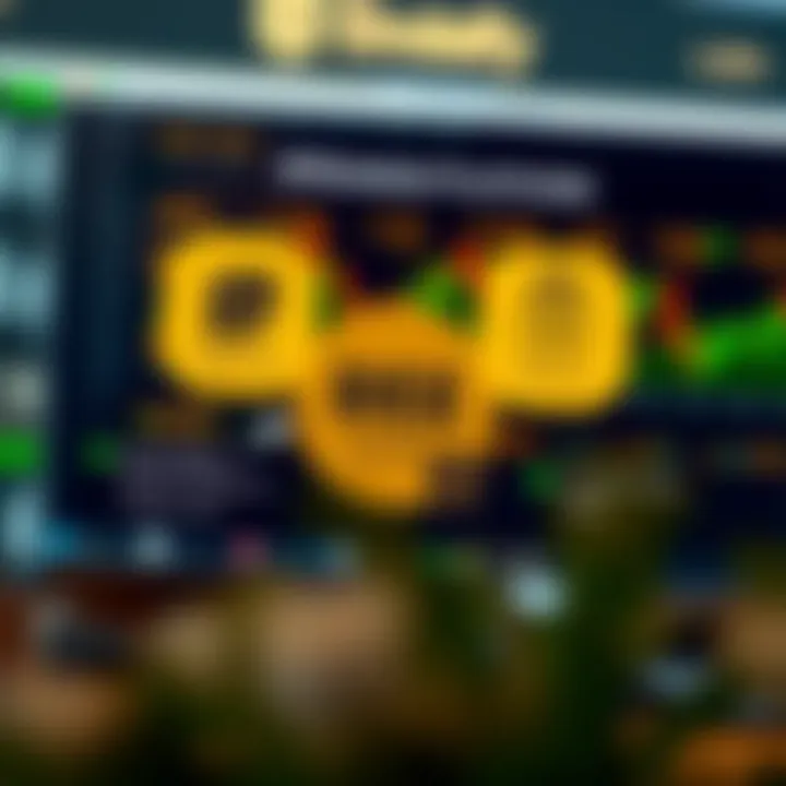 Conceptual graphic of factors to consider when selecting a trading platform with icons for regulation, fees, and security