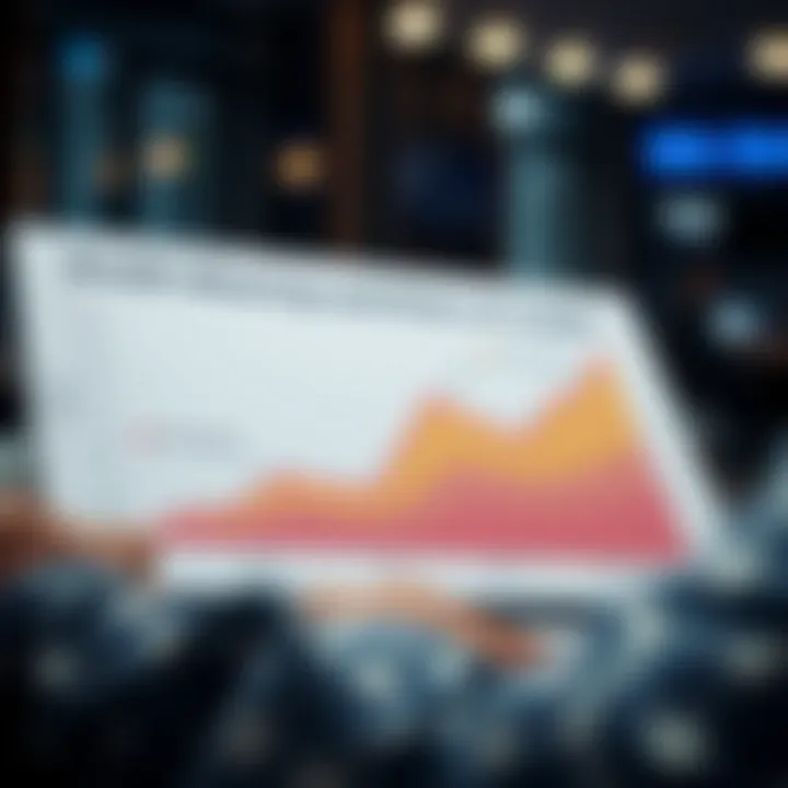 Graph illustrating profit sharing model and risk management for funded traders