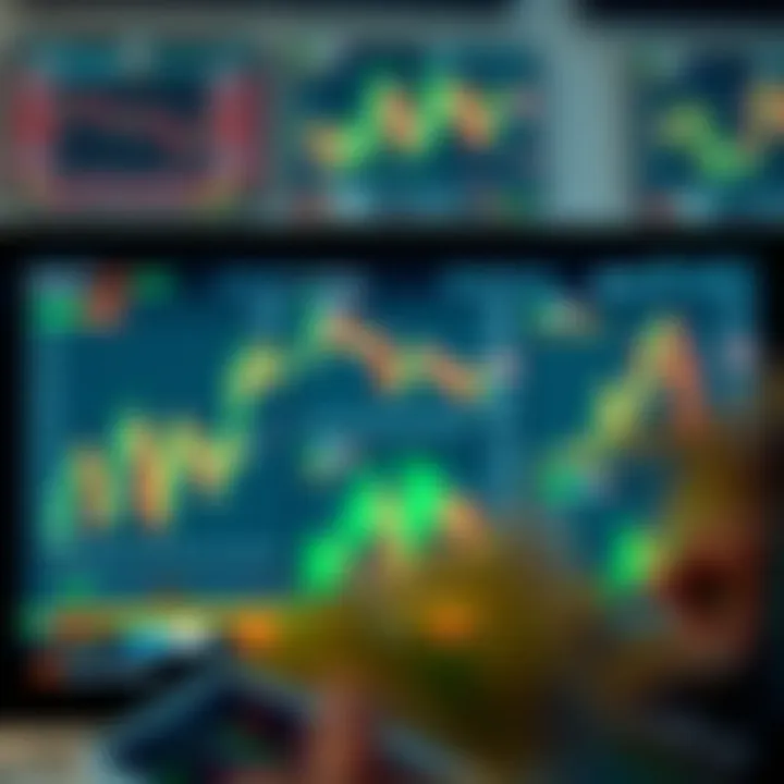 A digital interface showing various trading platforms available for Nigerian traders