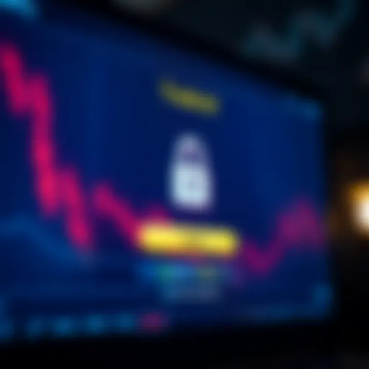 A secure login screen for a trading platform emphasizing safety features and user authentication