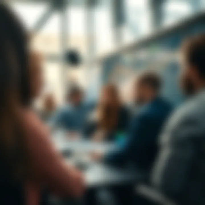 Community discussion area on TradingView showcasing trader insights and social interaction features