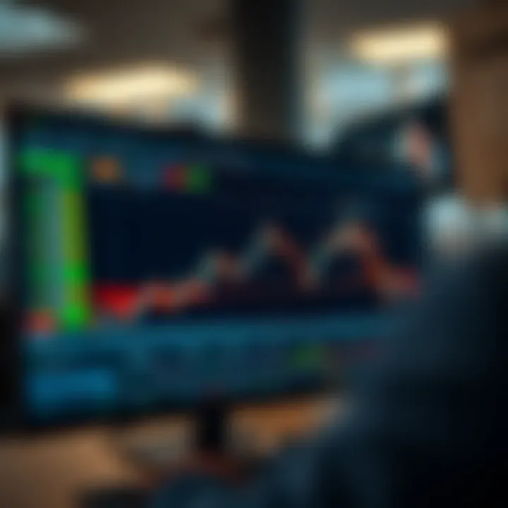 Graph illustrating market trends and trading strategies on ExpertOption platform