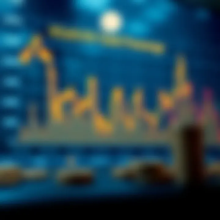 Graph highlighting key factors impacting gold to USD exchange rates