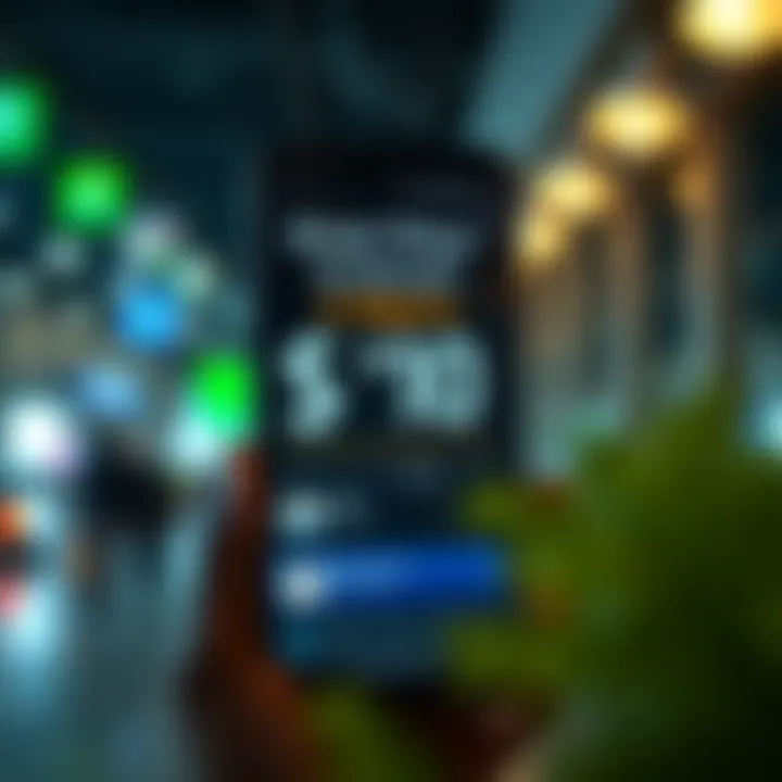 Smartphone displaying financial apps and digital platforms for money management and business ideas in Nigeria