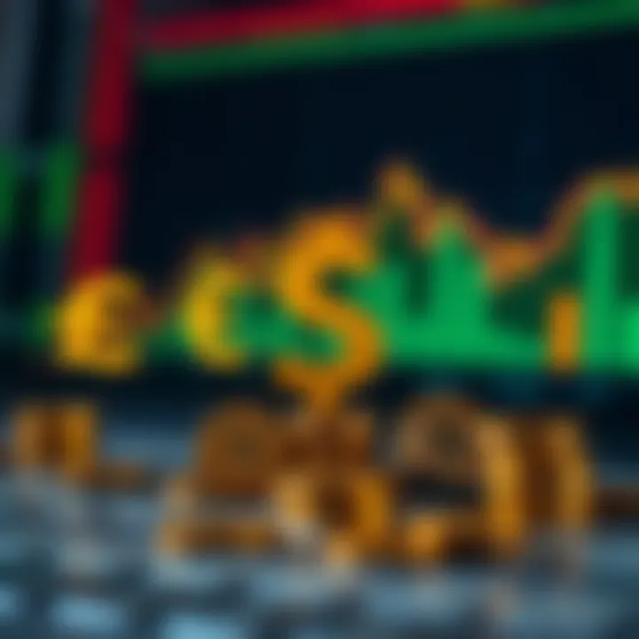 Illustration of currency symbols highlighting factors influencing forex market in Nigeria