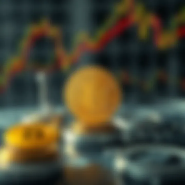 Illustration of global economic factors influencing GBPJPY exchange rate with central bank symbols