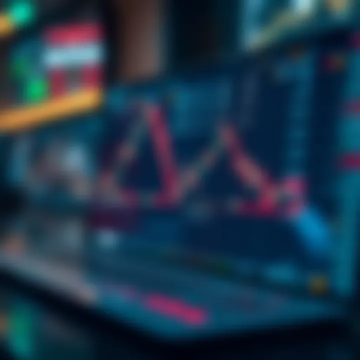 Secure online trading platform interface showing real-time stock market data