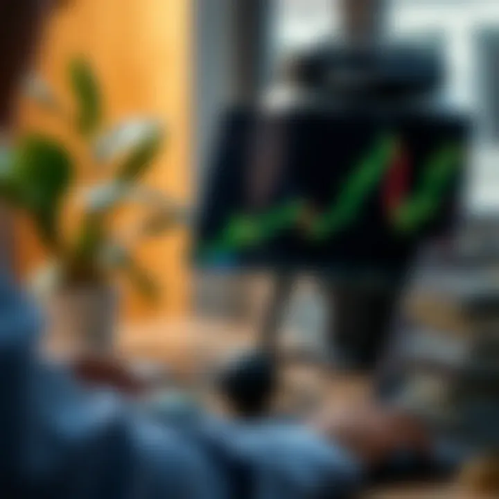 Visual representation of safe online trading practices and managing funds effectively on Quotex platform in Nigeria