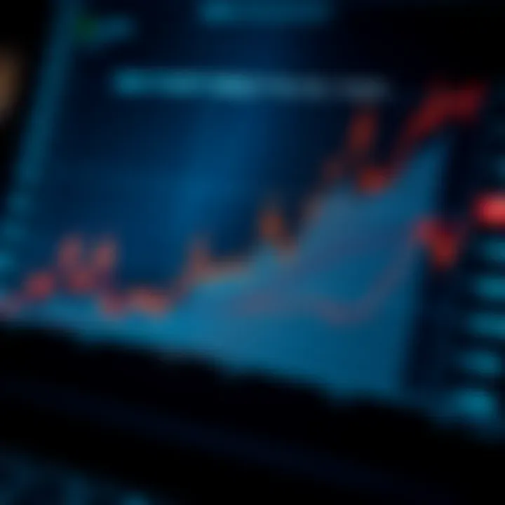 Financial Growth Through Trading Graph showing upward trend representing financial growth in trading