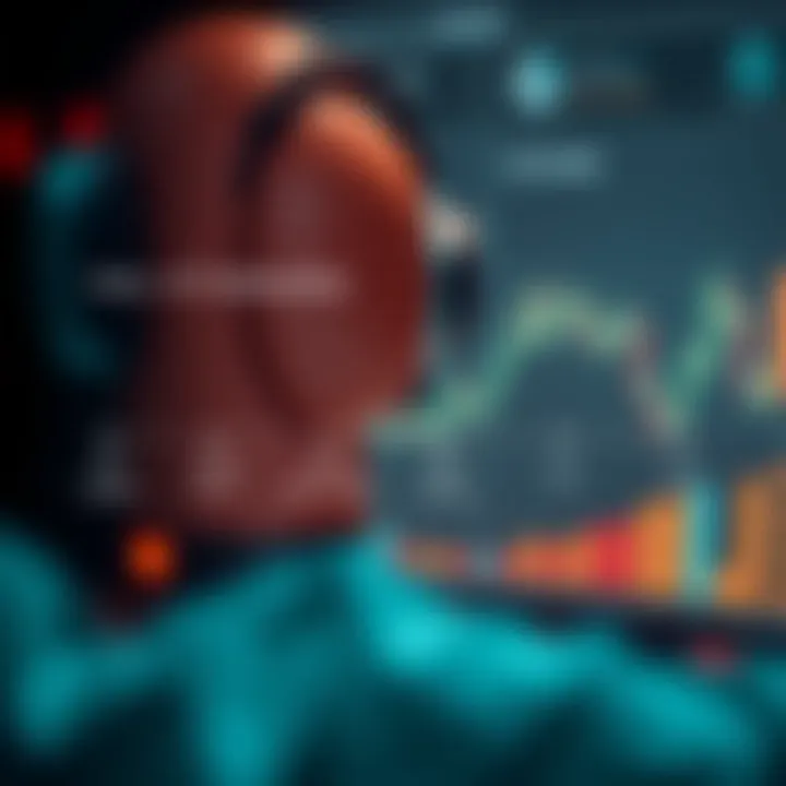 Diagram illustrating the workflow of an AI trading bot analyzing market data and executing trades automatically