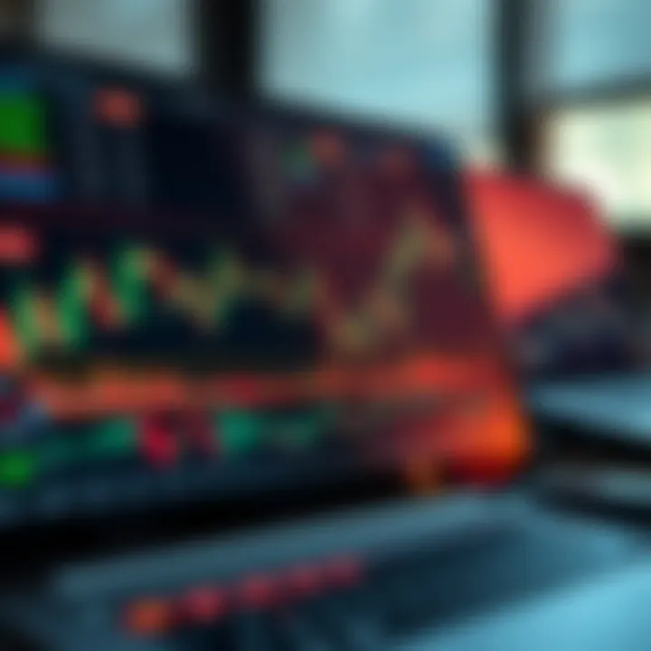 Screenshot of trading software interface showing candlestick charts and technical analysis tools used in Nigeria