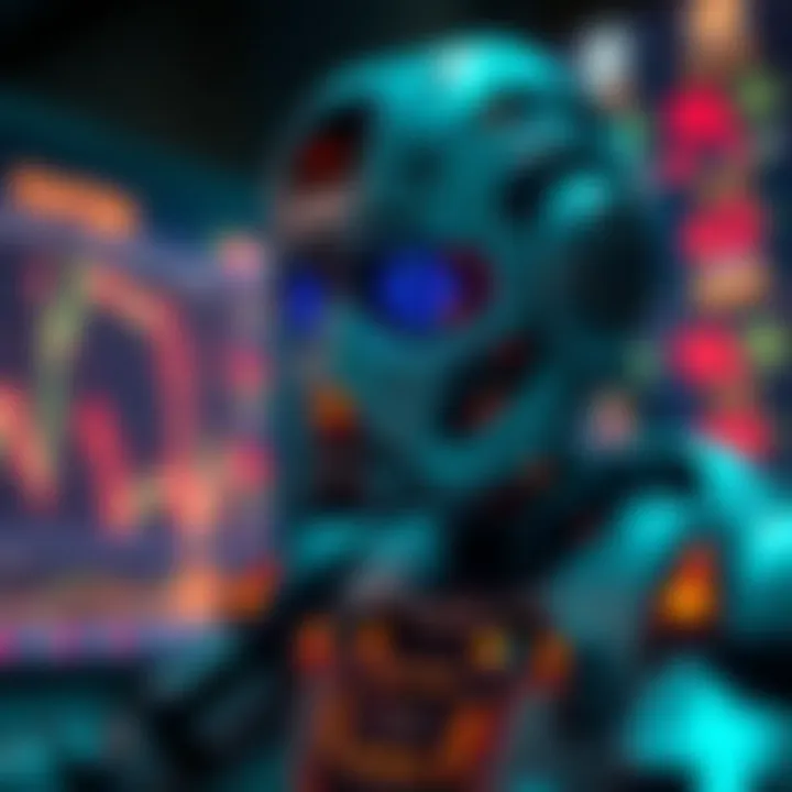 Visual representation of advantages and risks linked to using binary bots in trading