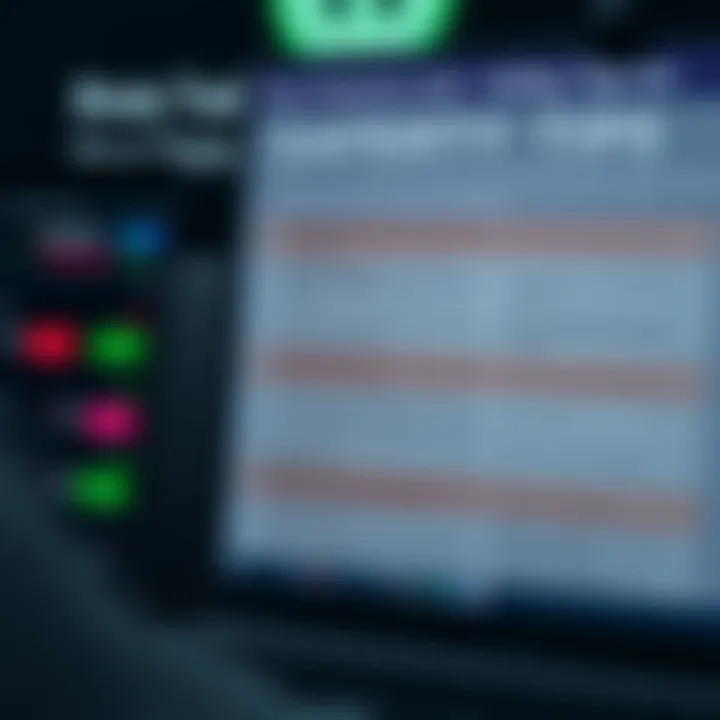 Graphic showing a checklist of key features and safety tips for selecting a trustworthy binary options platform