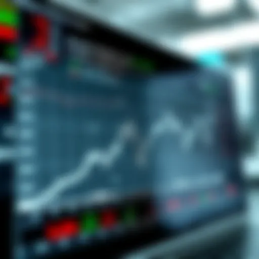 Conceptual Graph of Binary Trading Outcomes Graph illustrating the concept of binary trading with clear upward and downward trends