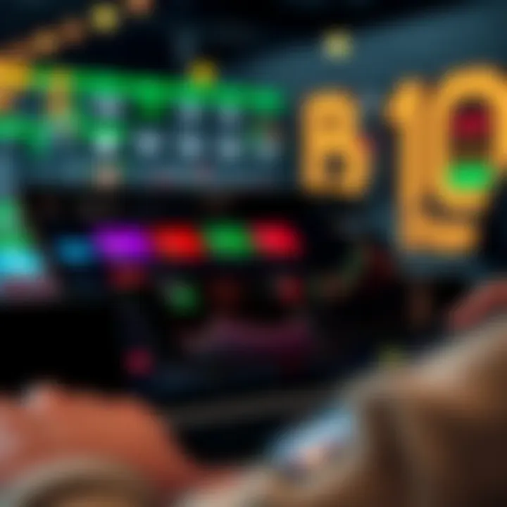 Dashboard interface of Deriv.com app showing trading options and real-time market data