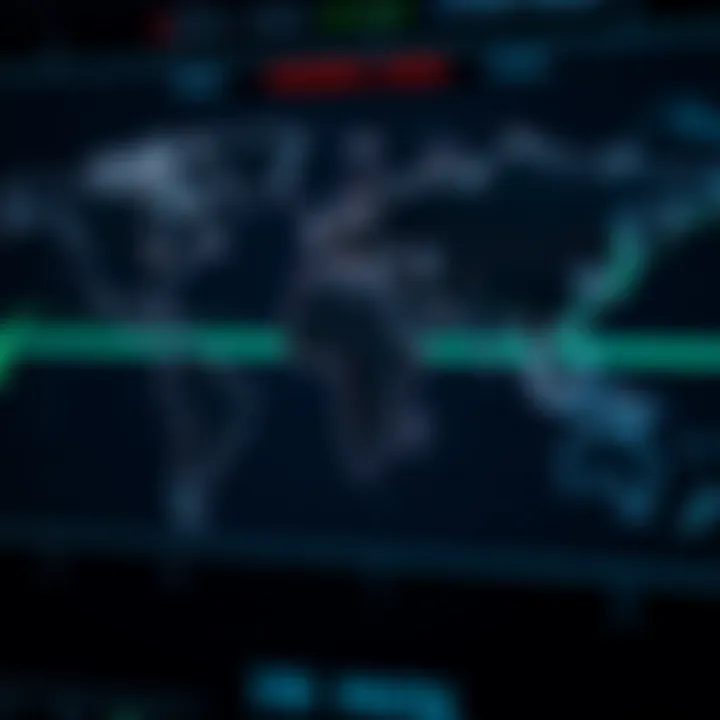 Global forex trading sessions map aligned with Nigerian time zone
