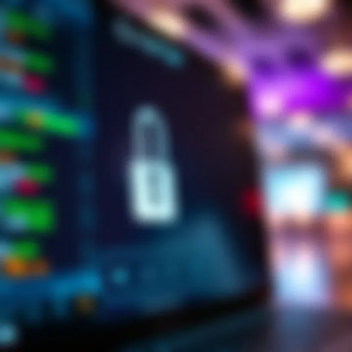 Visual representation of single sign-on integration enhancing security in Nigerian digital applications