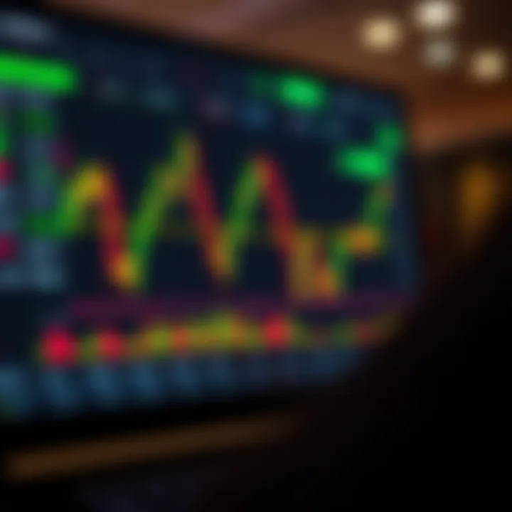 Trading interface of IQ Option showing currency pairs and cryptocurrency charts