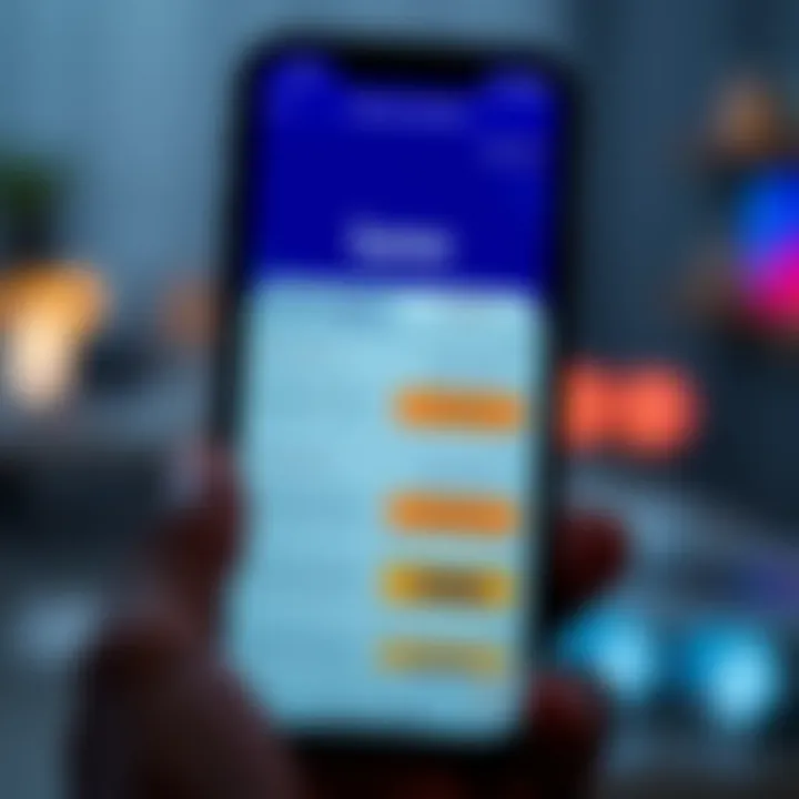 Mobile phone displaying Luno app with highlighted minimum deposit amounts and payment methods