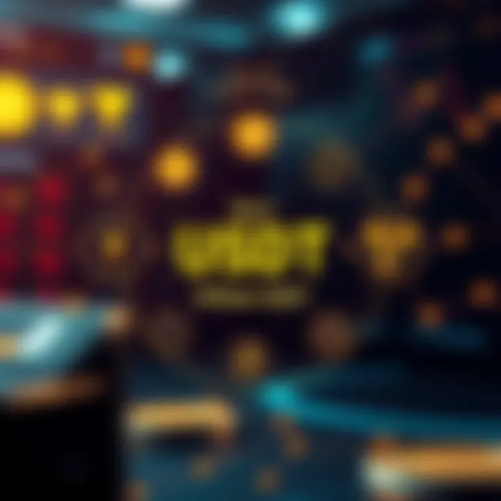 Conceptual diagram of earning USDT through mining with cryptocurrency symbols and network graphics