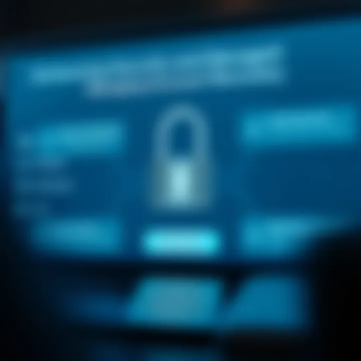 Diagram illustrating secure account management and password recovery options on Ventezo platform