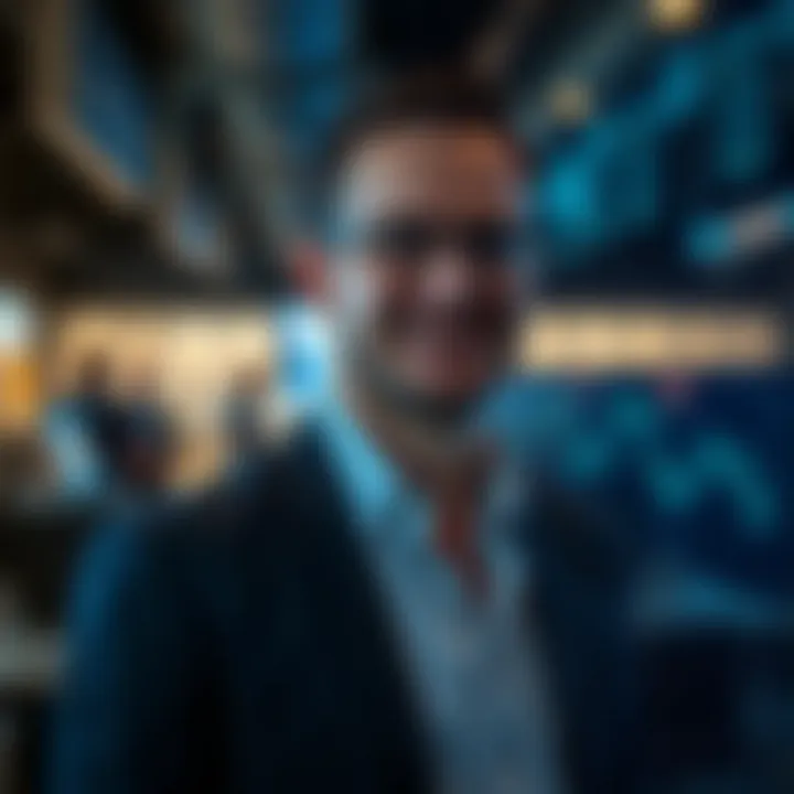 Visual representation of Viktor Radchenko's career milestones and key projects