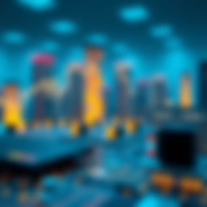 Ripple's Technology Innovations and Regulatory Challenges Conceptual illustration of Ripple's technology updates and regulatory environment