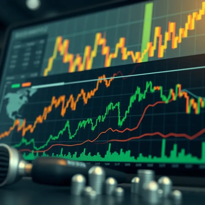 Graph depicting Ecos Mining platform's profitability and market trends