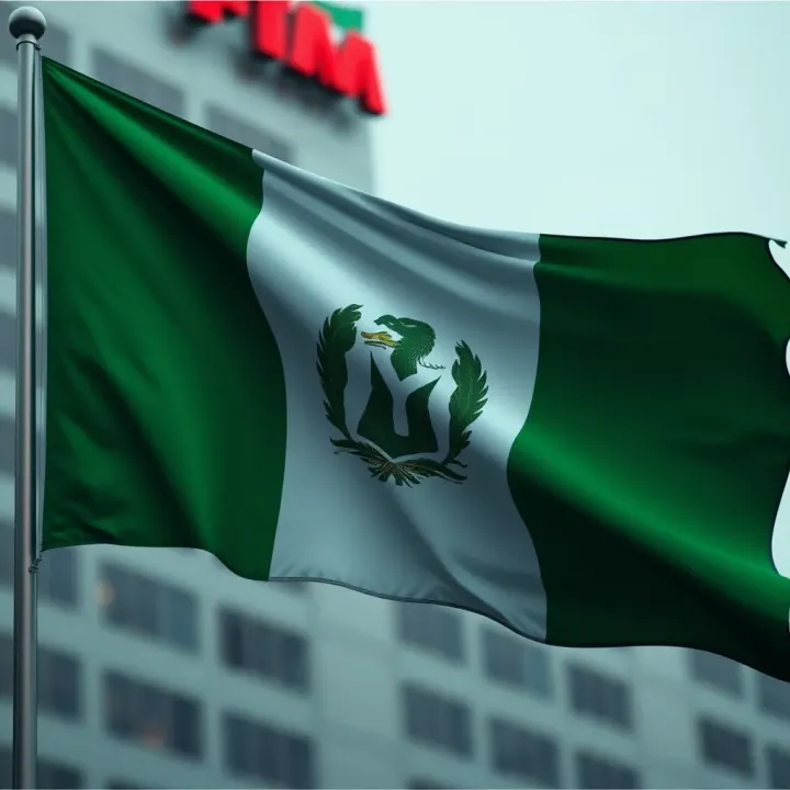Illustration of regulatory compliance symbols and Nigerian flag representing FXTM's legitimacy
