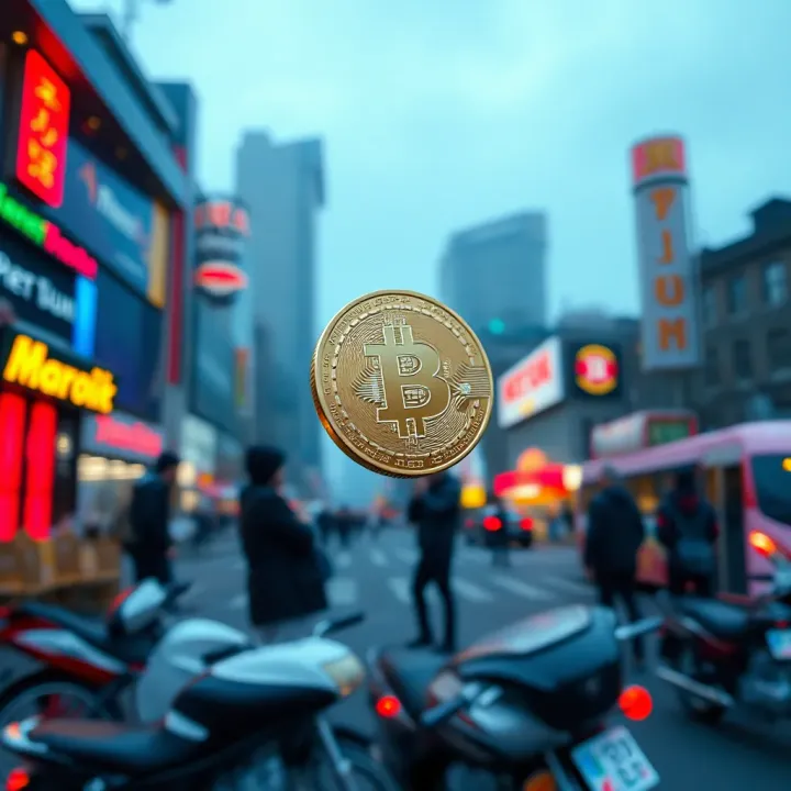 Conceptual illustration showing risk factors and market influences impacting meme coin investments