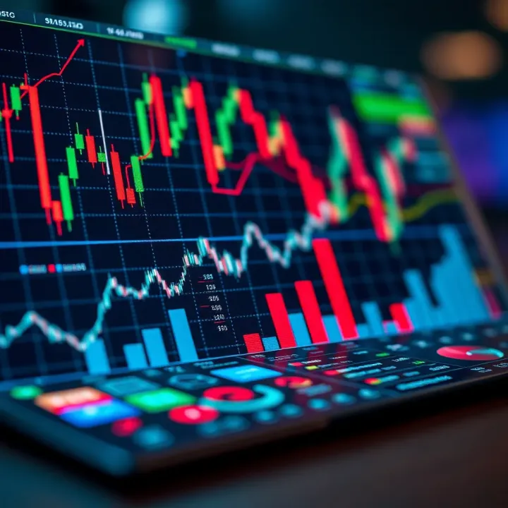 Graph depicting investment growth and risk management strategies in copy trading