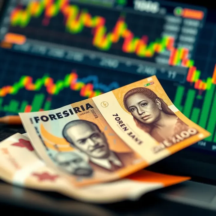 Illustration of financial graphs and Nigerian currency notes symbolizing local market insights for investors