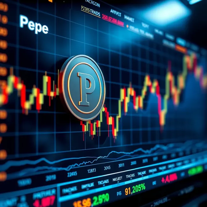 Graph showing Pepe Coin price fluctuations and market trends relevant to Nigerian investors