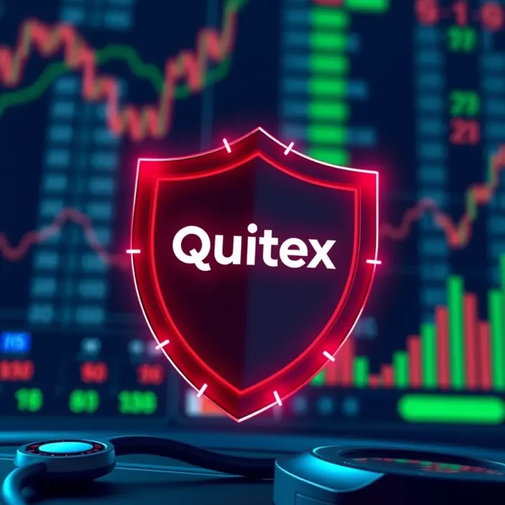 Secure account protection with digital shield symbolizing safe trading practices
