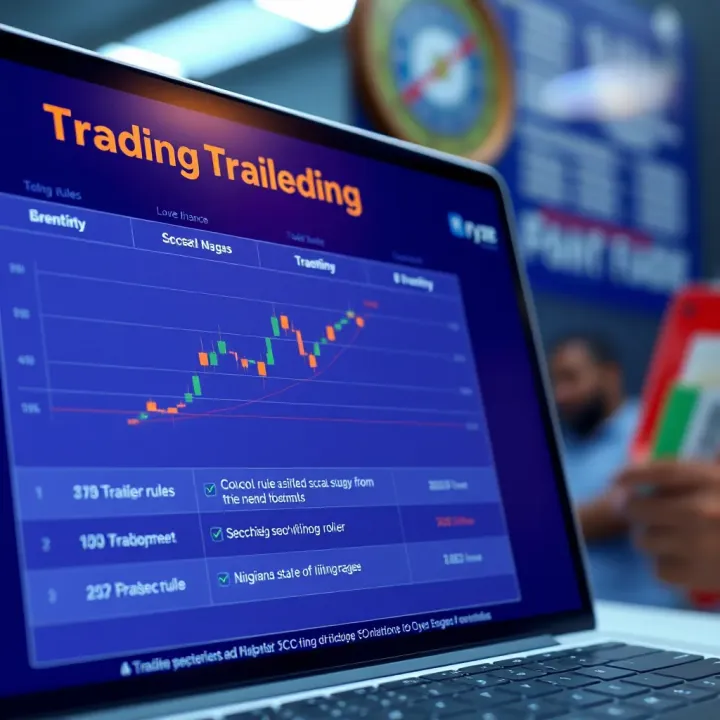 Chart displaying trading rules and benefits offered by Ryze Funding to Nigerian traders