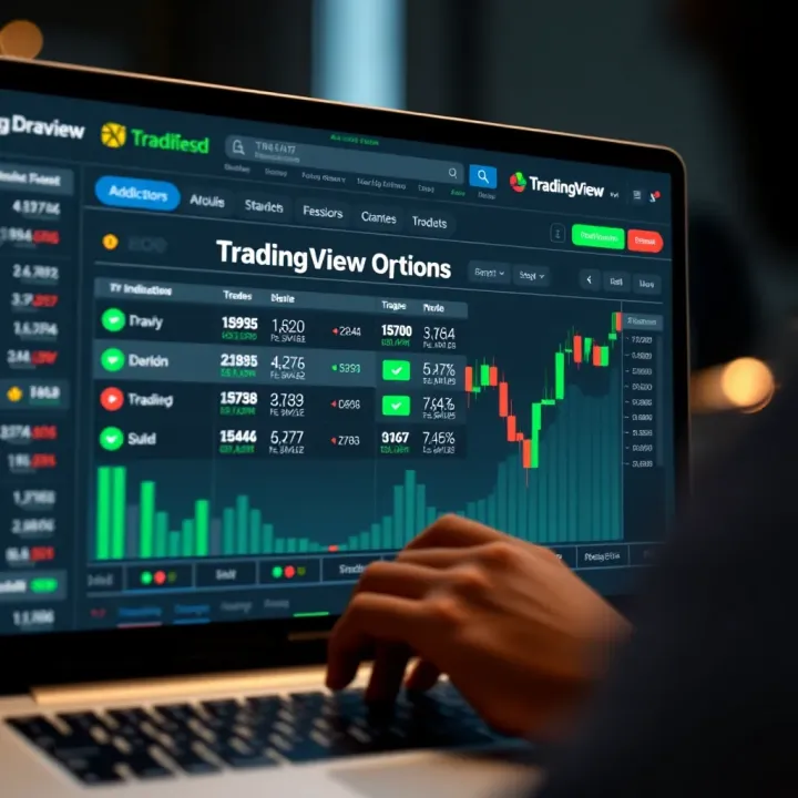User interface of TradingView Deriv displaying trading options and indicators tailored for Nigerian market
