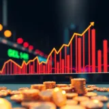 Graph showing growth trend in Nigerian investment portfolios using copy trading platforms