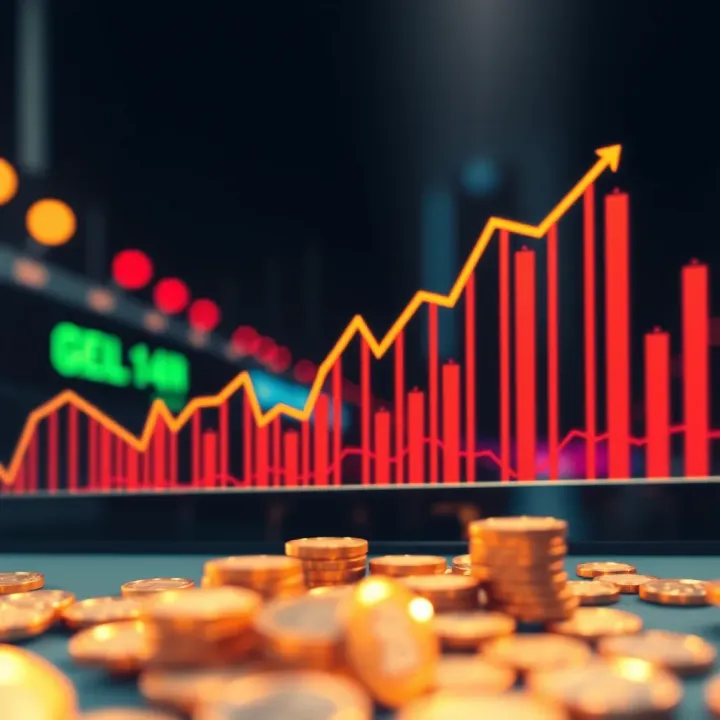 Graph showing growth trend in Nigerian investment portfolios using copy trading platforms
